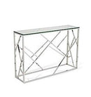 Sydney Console Table - Chrome and Golden