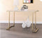 Miko Golden Console Table