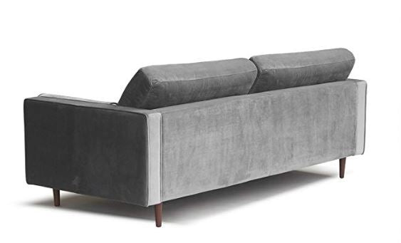 Canberra Mid Century Upholstered Sofa