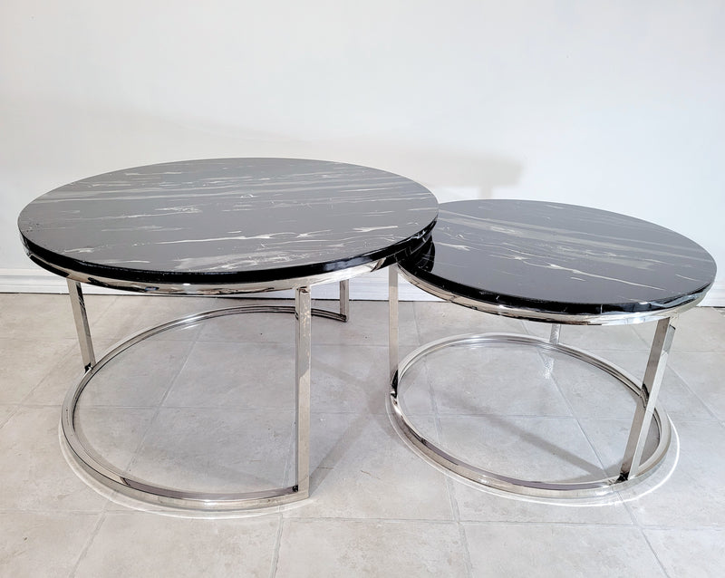 Black Coventry Nesting Tables