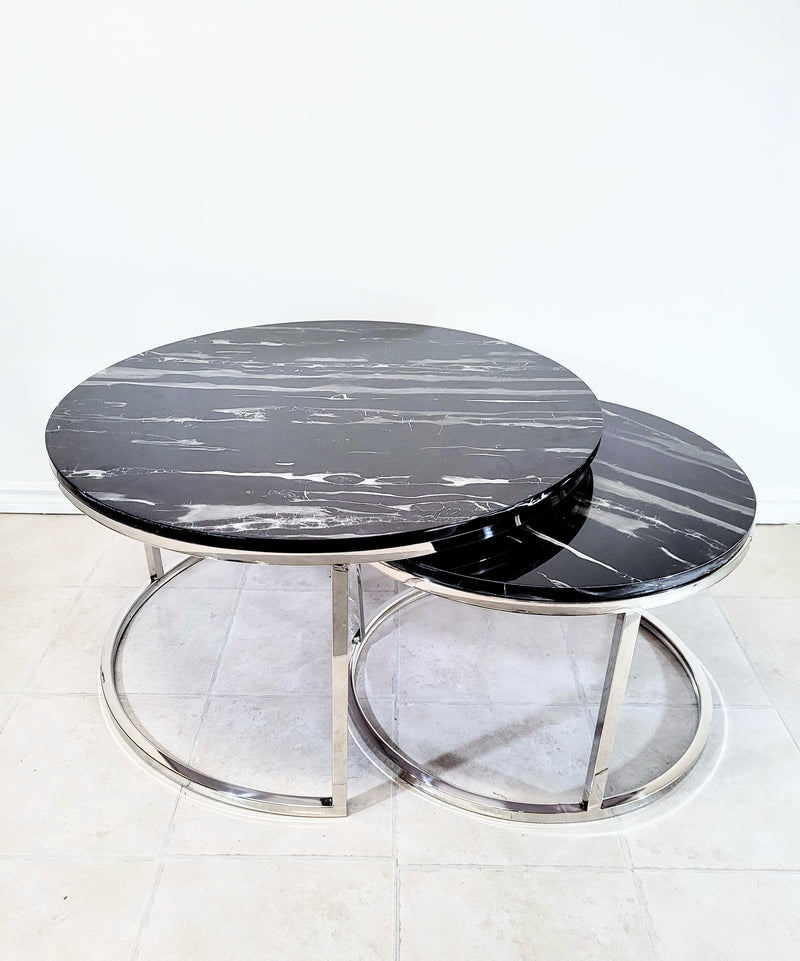 Black Coventry Nesting Tables