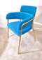 Jett Golden Legs Side/Dining Chair