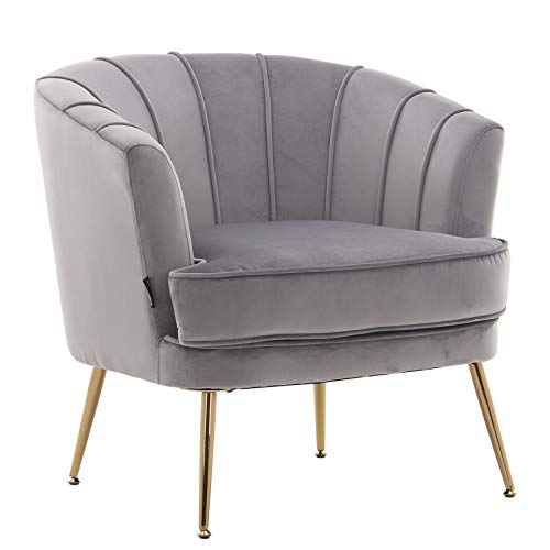 Wyoming Velvet Golden Armchair