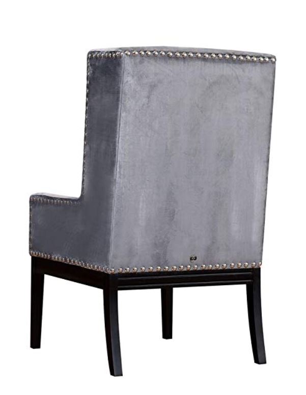 Gray HighBack Alonso Accent Chair