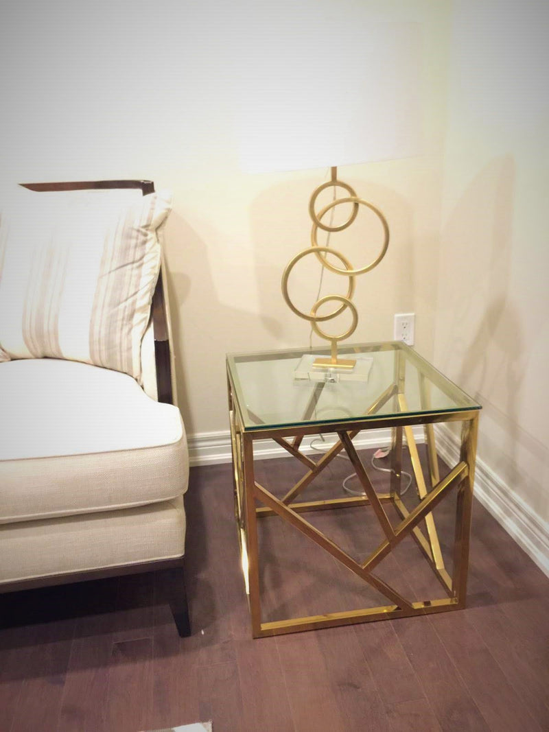 Sydney Stainless Steel Side Table