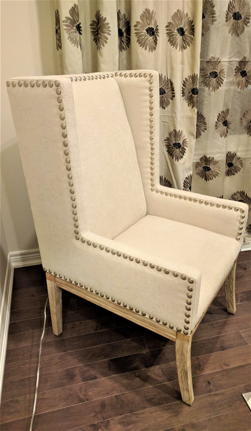 High WingBack Alonso Accent Chair