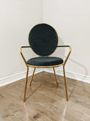 Columbia Golden Legs Dining Chair