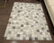 Boxed Style Cowhide Area Rug