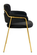 Jett Golden Legs Side/Dining Chair