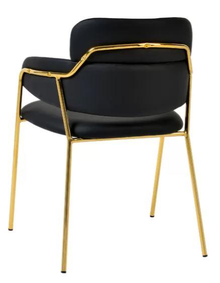 Jett Golden Legs Side/Dining Chair