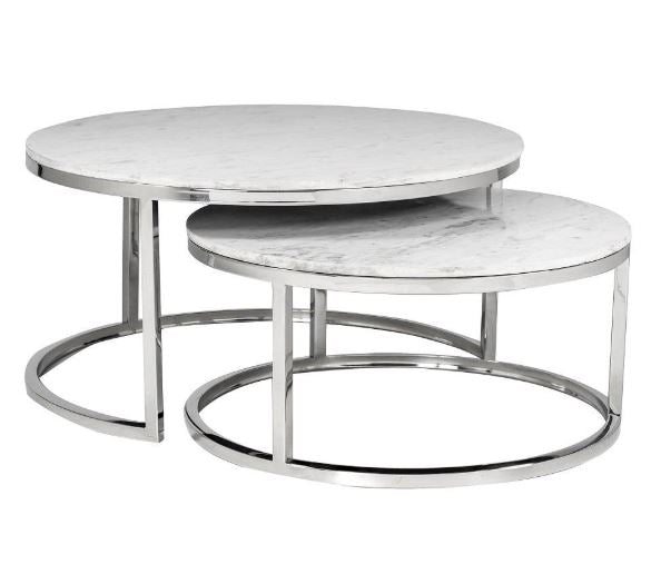 Coventry Chrome Legs Nesting Tables