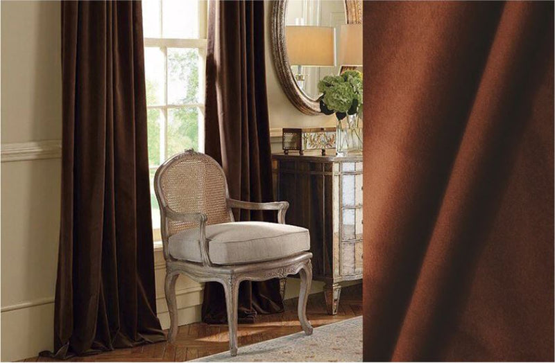 Kraftsmen Blackout Velvet Curtains - Multiple Colours