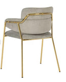 Jett Golden Legs Side/Dining Chair