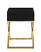 Black Napier Golden Nightstand/Side Table