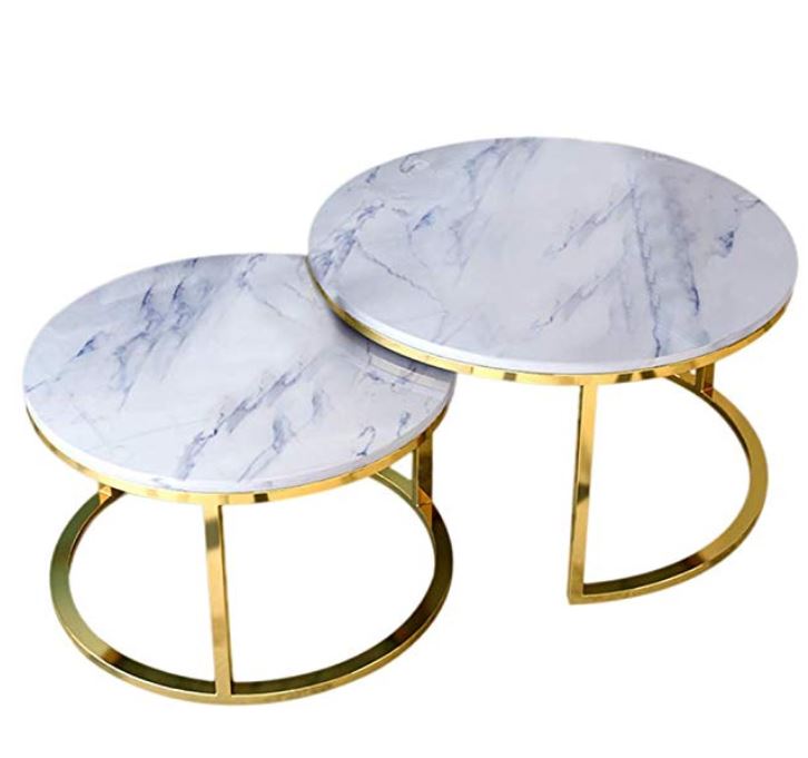 Coventry Golden Legs Nesting Tables