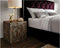 Manila Velvet Upholstered Bed & Frame