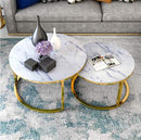 Coventry Golden Legs Nesting Tables