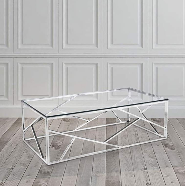 Sydney Chrome Stainless Steel Coffee Table