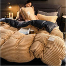 Zermatt Kraftsmen Velvet Duvet Cover -- Multiple Colours & Sizes